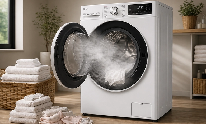 لباسشویی 10.5 کیلوگرم ال جی مدل F4V5RYP0W