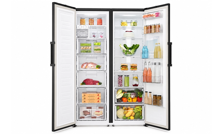 یخچال فریزر دوقلو 40 فوت ال جی مدل GC-F411EVDM GC-B414EVFM