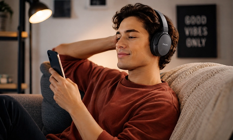 Philips Wireless On-Ear Headphones 2000 - TAH2209BK