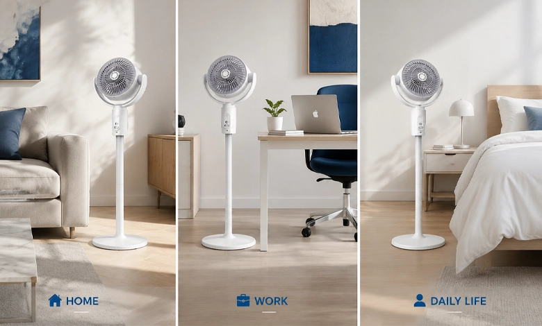 Smart Standing Air Circulation Fan (F1)