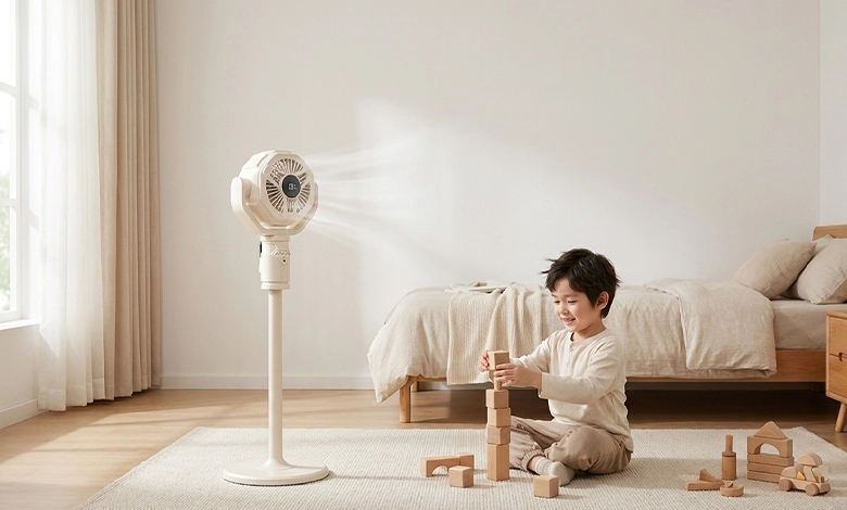air circulation automatic head shaking